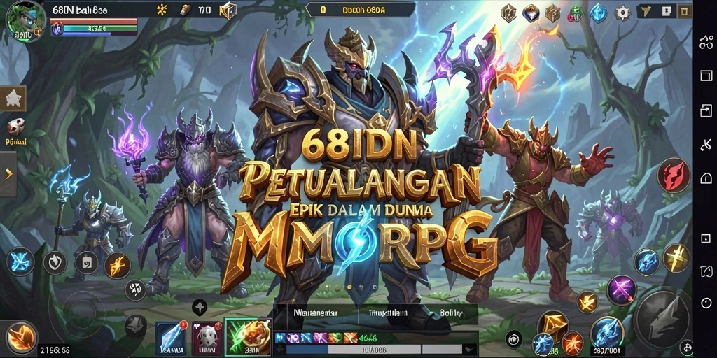 Screenshot gameplay menampilkan petualangan epik dalam <strong>68IDN</strong>