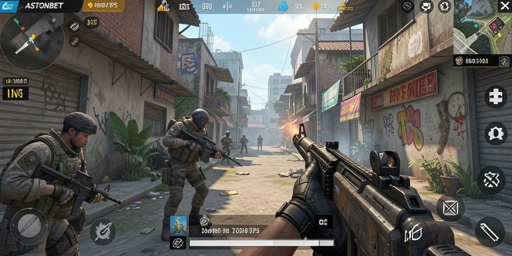 Tampilan aktif gameplay dalam ASTONBET yang mendebarkan.