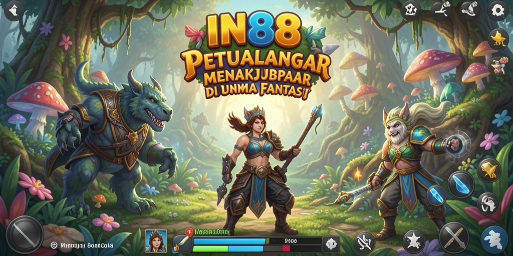 Gameplay IN88 yang menawan dengan aksi petualangan seru.