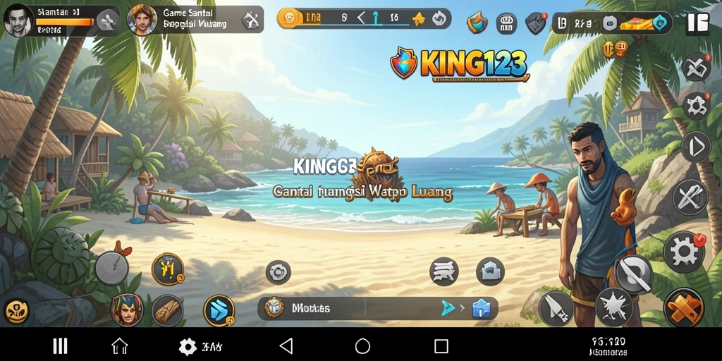 Tampilan gameplay KING123 yang menyenangkan dan penuh warna.