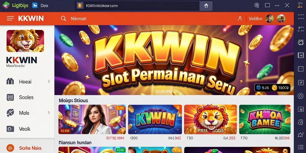 Tampilan gameplay Slot KKWIN yang seru dan mengasyikkan.
