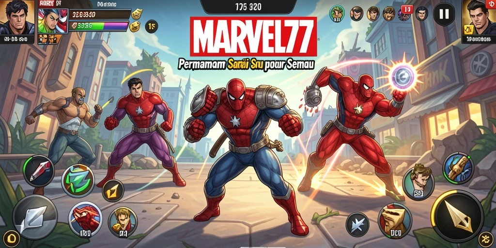 Tangkap momen seru dari gameplay menarik di MARVEL77.