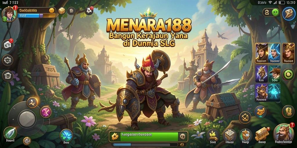Tangkapan layar MENARA188 menampilkan pengelolaan kerajaan yang menantang.