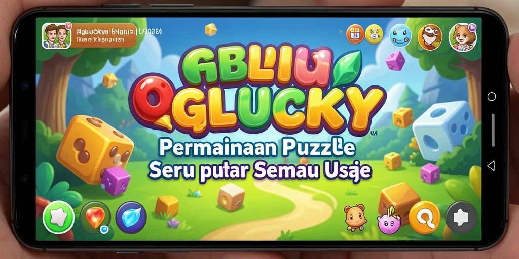 Tampilan gameplay menarik dari QGLUCKY yang penuh teka-teki.