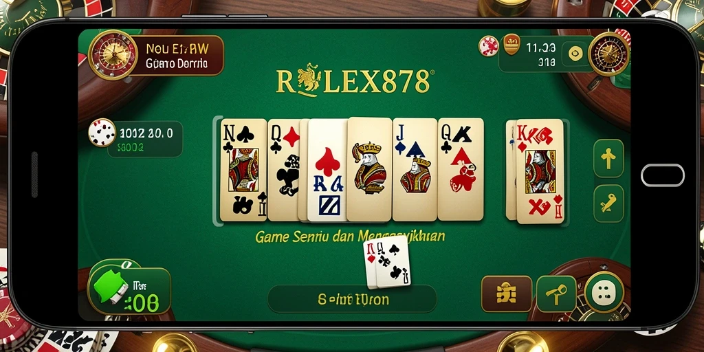 Tampilan gameplay <strong>ROLEX878</strong> yang menawan dan dinamis.