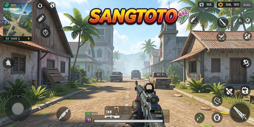 Tangkapan layar gameplay SANGTOTO menunjukkan aksi seru dan strategi tim.