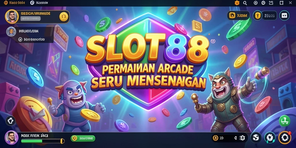 Screenshot utama SLOT88 menampilkan gameplay seru di mesin slot.
