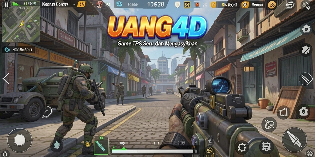 Tangkapan layar dari gameplay UANG4D yang menegangkan dan seru.