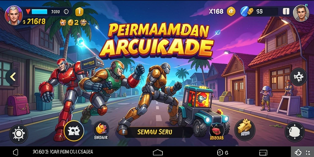 Tampilan gameplay X168 yang mengasyikkan dan penuh tantangan.